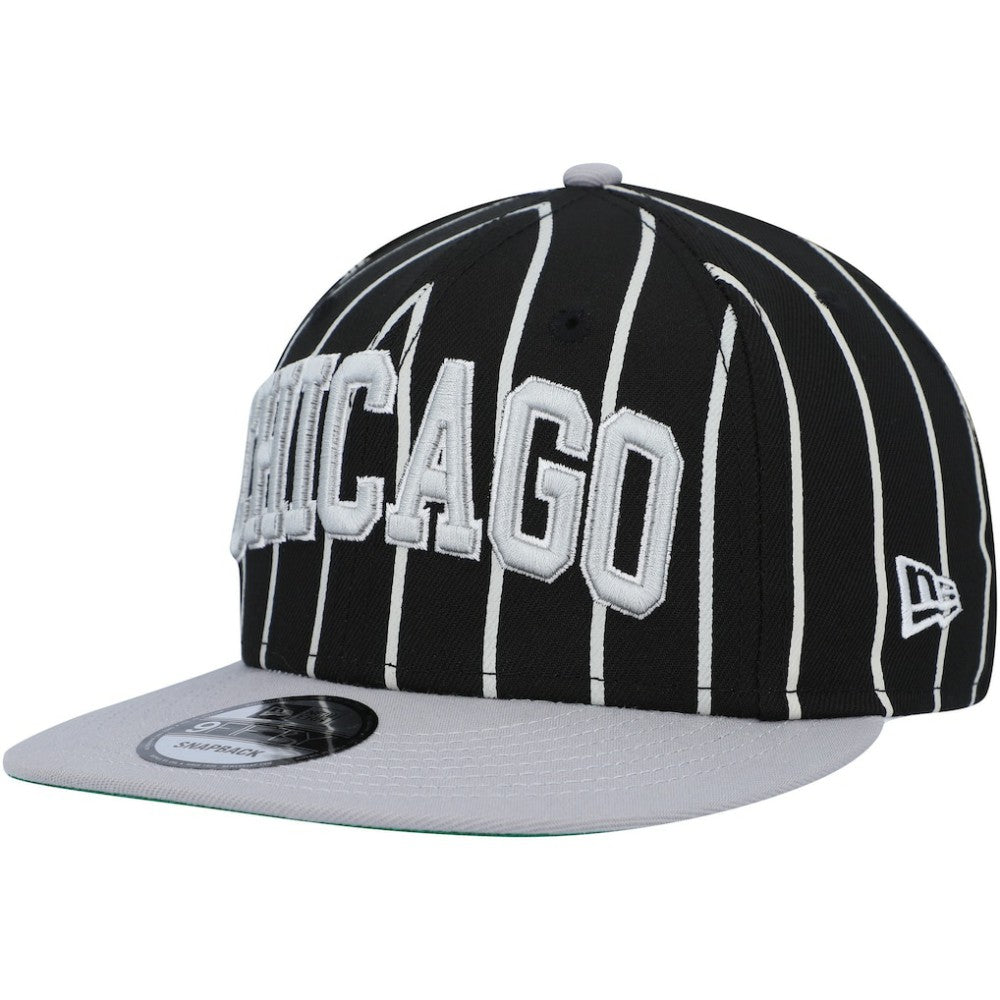 Chicago White Sox City Arch 9FIFTY Snapback Hat Black/Gray
