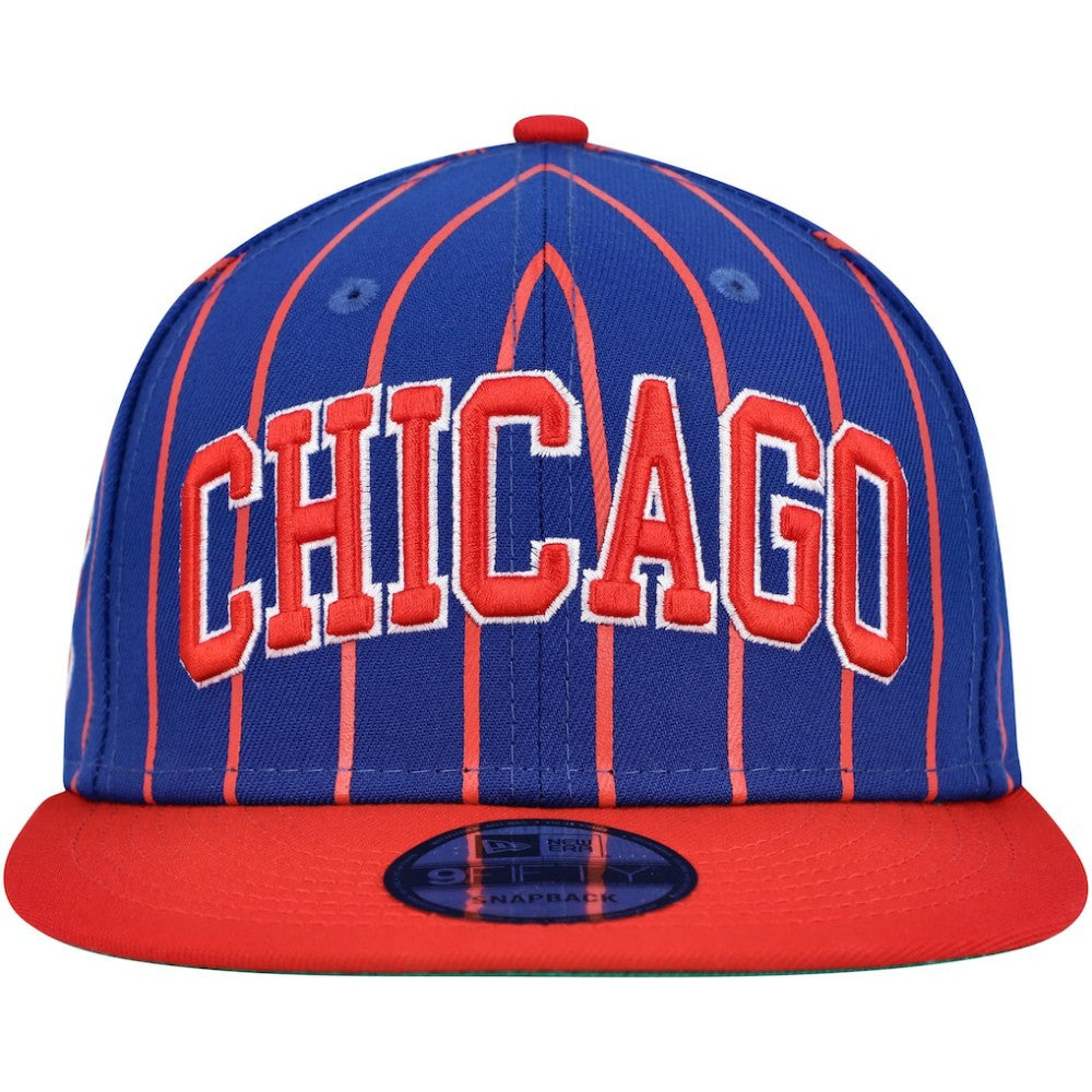 Chicago Cubs City Arch 9FIFTY Snapback Hat Royal/Red