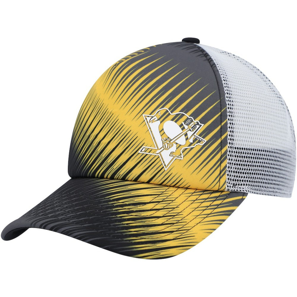 Pittsburgh Penguins adidas Women's Graphic Foam Trucker Snapback Hat - Black/White Hats