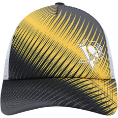 Pittsburgh Penguins adidas Women's Graphic Foam Trucker Snapback Hat - Black/White Hats