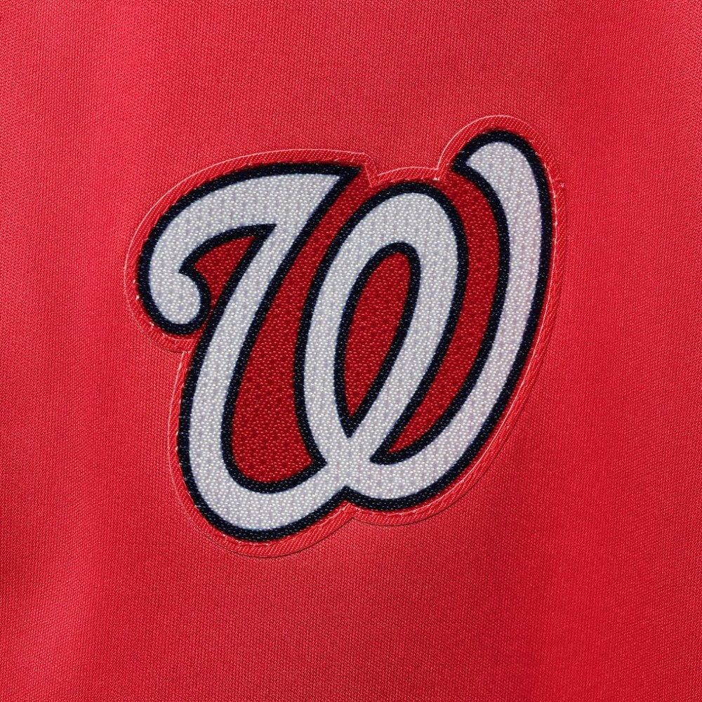 Washington Nationals Women's Plus Size Raglan T-Shirt Red