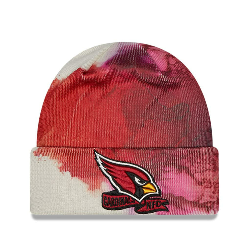 Arizona Cardinals New Era 2022 Sideline Ink Dye Cuffed Knit Hat - Cardinal sale