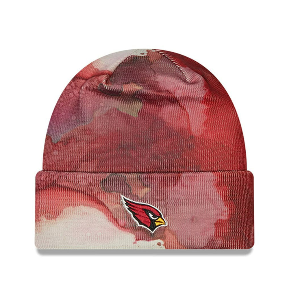 Arizona Cardinals New Era 2022 Sideline Ink Dye Cuffed Knit Hat - Cardinal sale