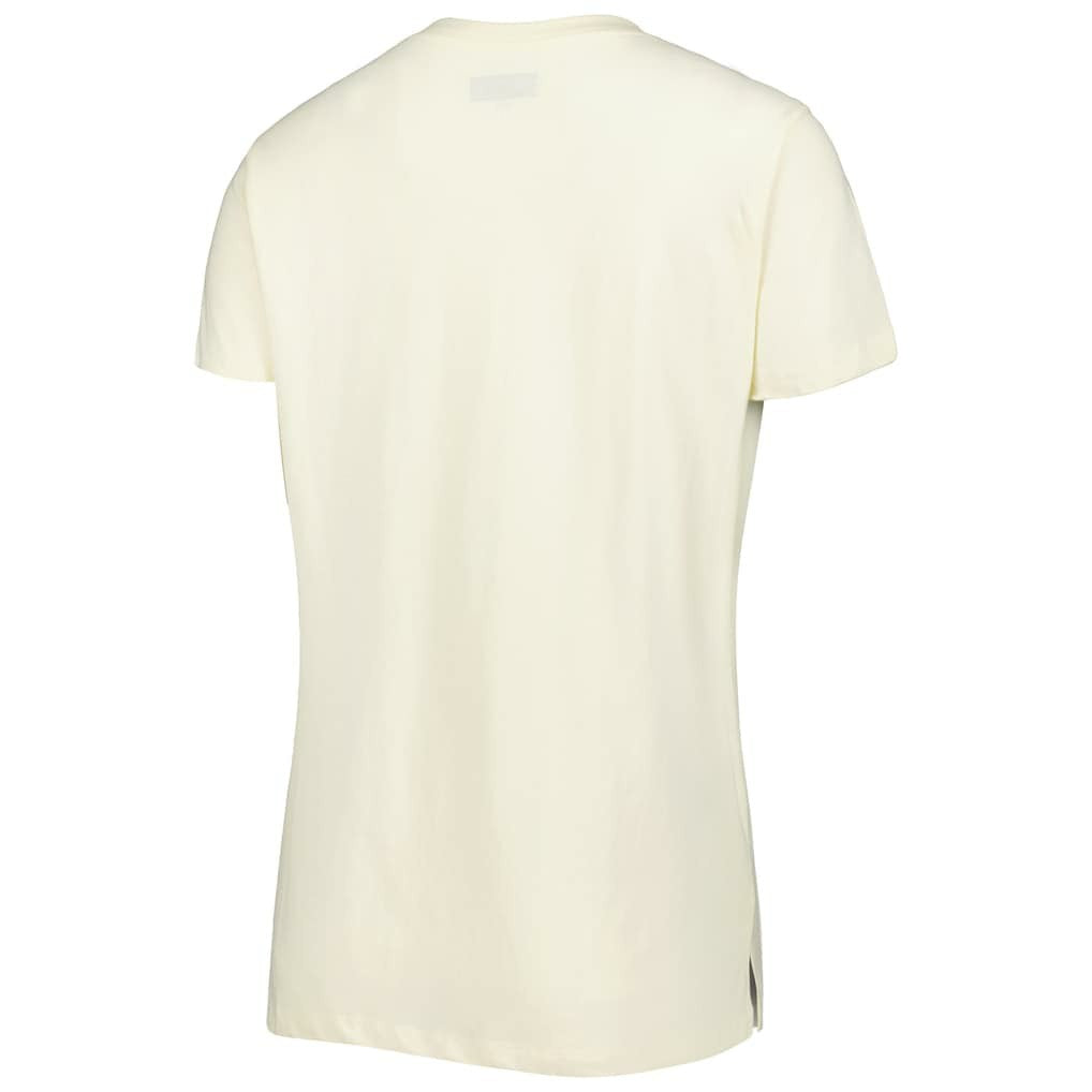 Indianapolis Colts New Era Women's Chrome Sideline T-Shirt - Cream cheap