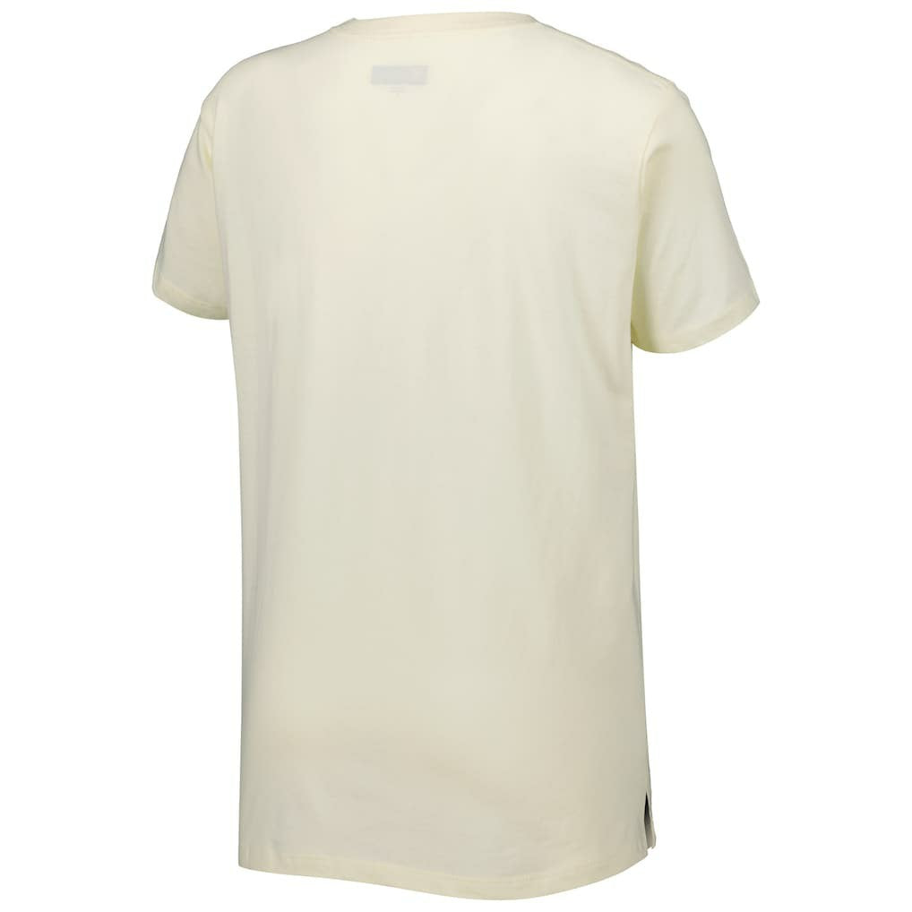 New Orleans Saints New Era Women's Chrome Sideline T-Shirt - Cream online