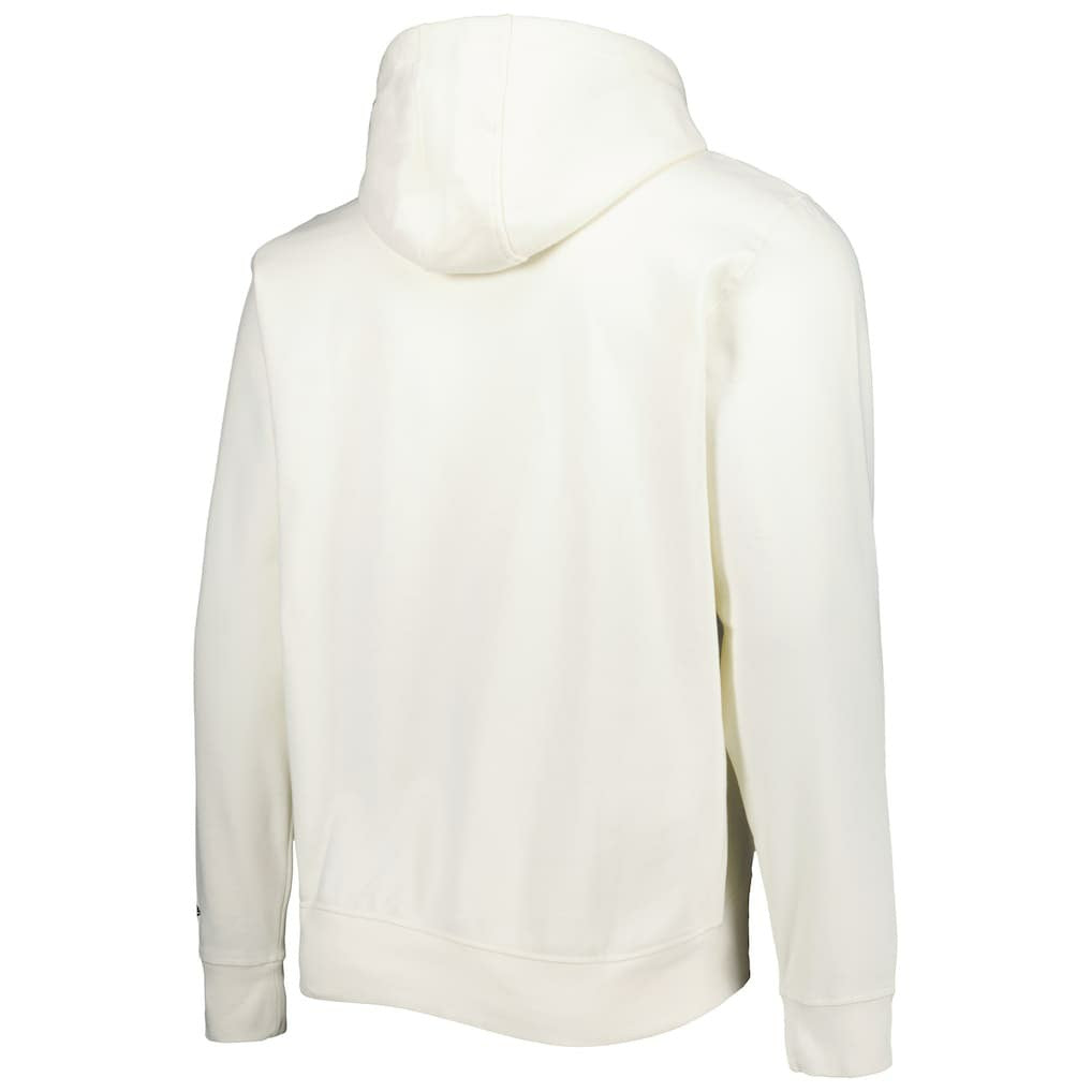 Arizona Cardinals New Era Sideline Chrome Pullover Hoodie - Cream outlet