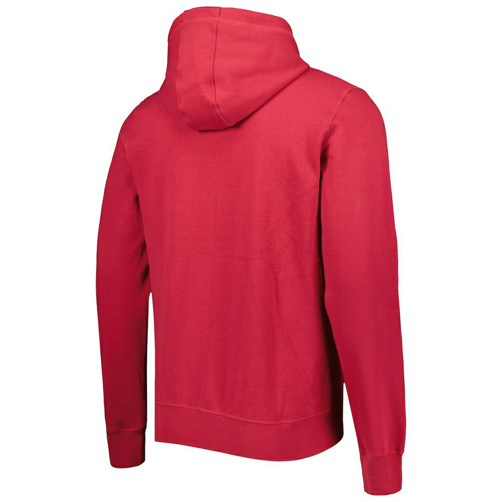 Arizona Cardinals New Era Ink Dye Pullover Hoodie - Cardinal discount