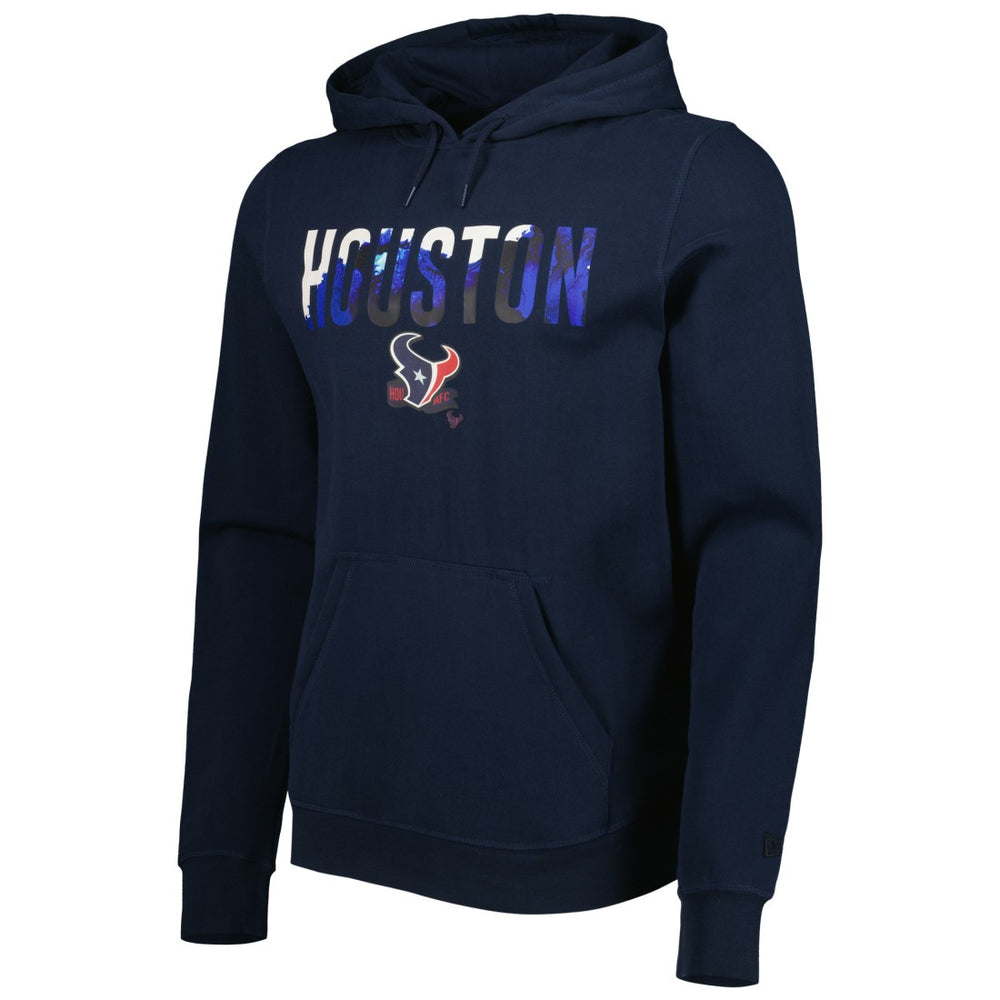 Houston Texans New Era Ink Dye Pullover Hoodie - Navy for sale