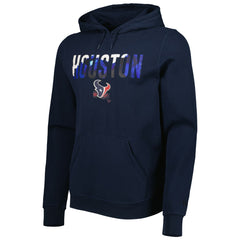 Houston Texans New Era Ink Dye Pullover Hoodie - Navy for sale