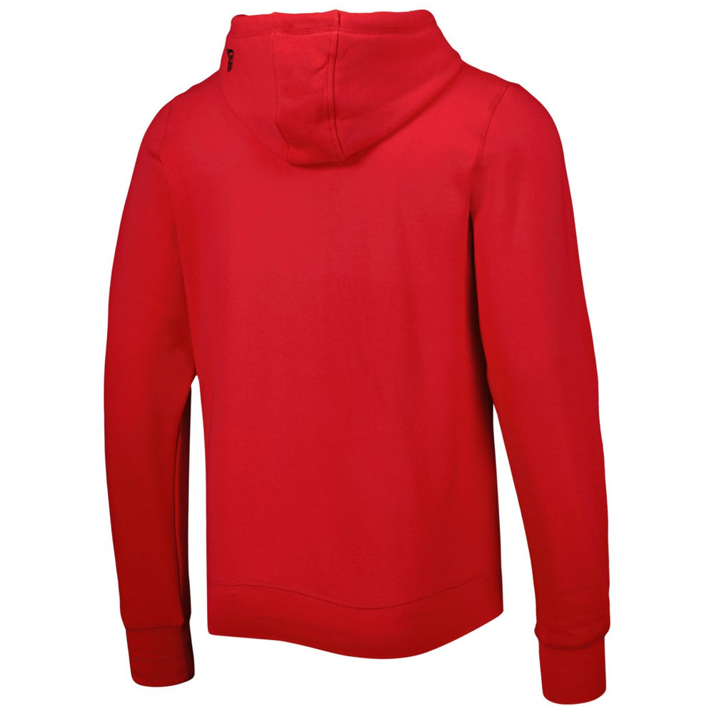 Tampa Bay Buccaneers New Era Ink Dye Pullover Hoodie - Red for sale