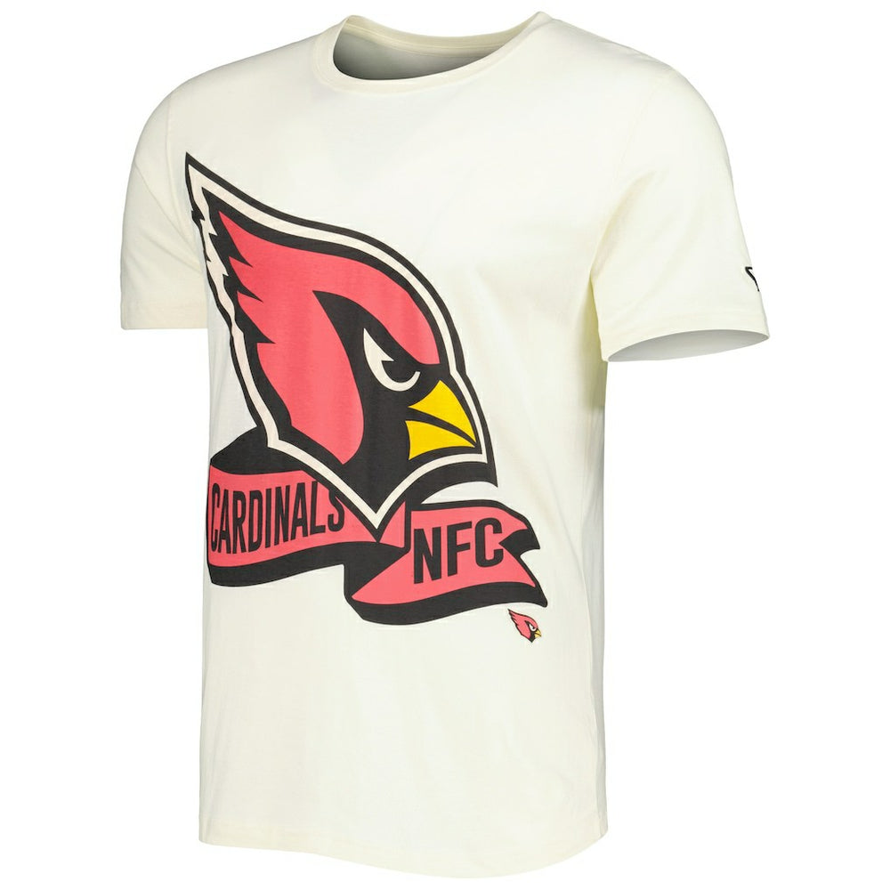 Arizona Cardinals New Era Sideline Chrome T-Shirt - Cream sale