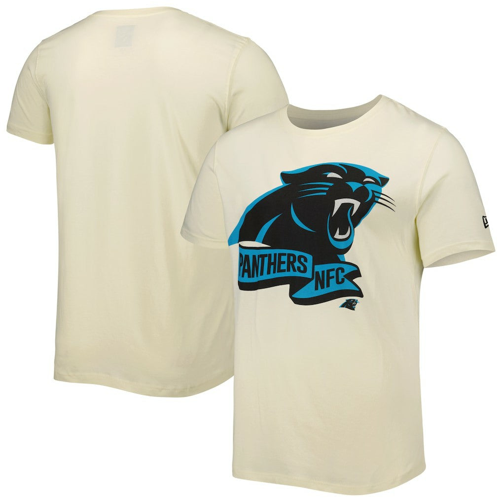 Carolina Panthers New Era Sideline Chrome T-Shirt - Cream online