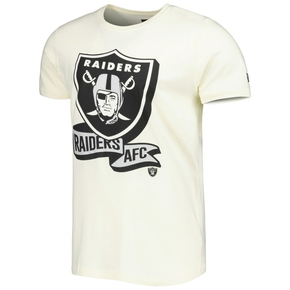 Las Vegas Raiders New Era Sideline Chrome T-Shirt - Cream for sale