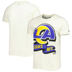 Los Angeles Rams New Era Sideline Chrome T-Shirt - Cream for sale