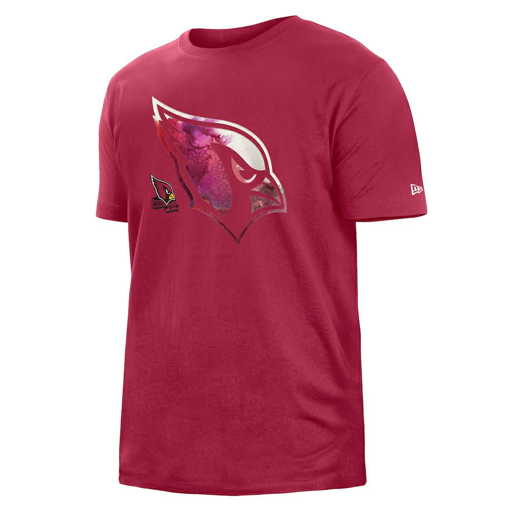 Arizona Cardinals New Era 2022 Sideline Ink Dye T-Shirt - Red for sale