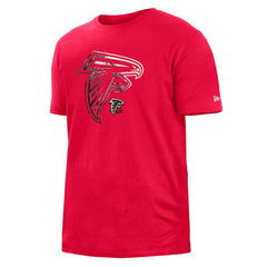 Atlanta Falcons New Era 2022 Sideline Ink Dye T-Shirt - Red outlet