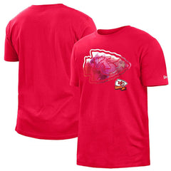 Kansas City Chiefs New Era 2022 Sideline Ink Dye T-Shirt - Red cheap