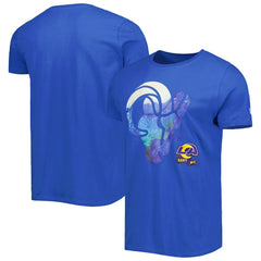Los Angeles Rams New Era 2022 Sideline Ink Dye T-Shirt - Royal online
