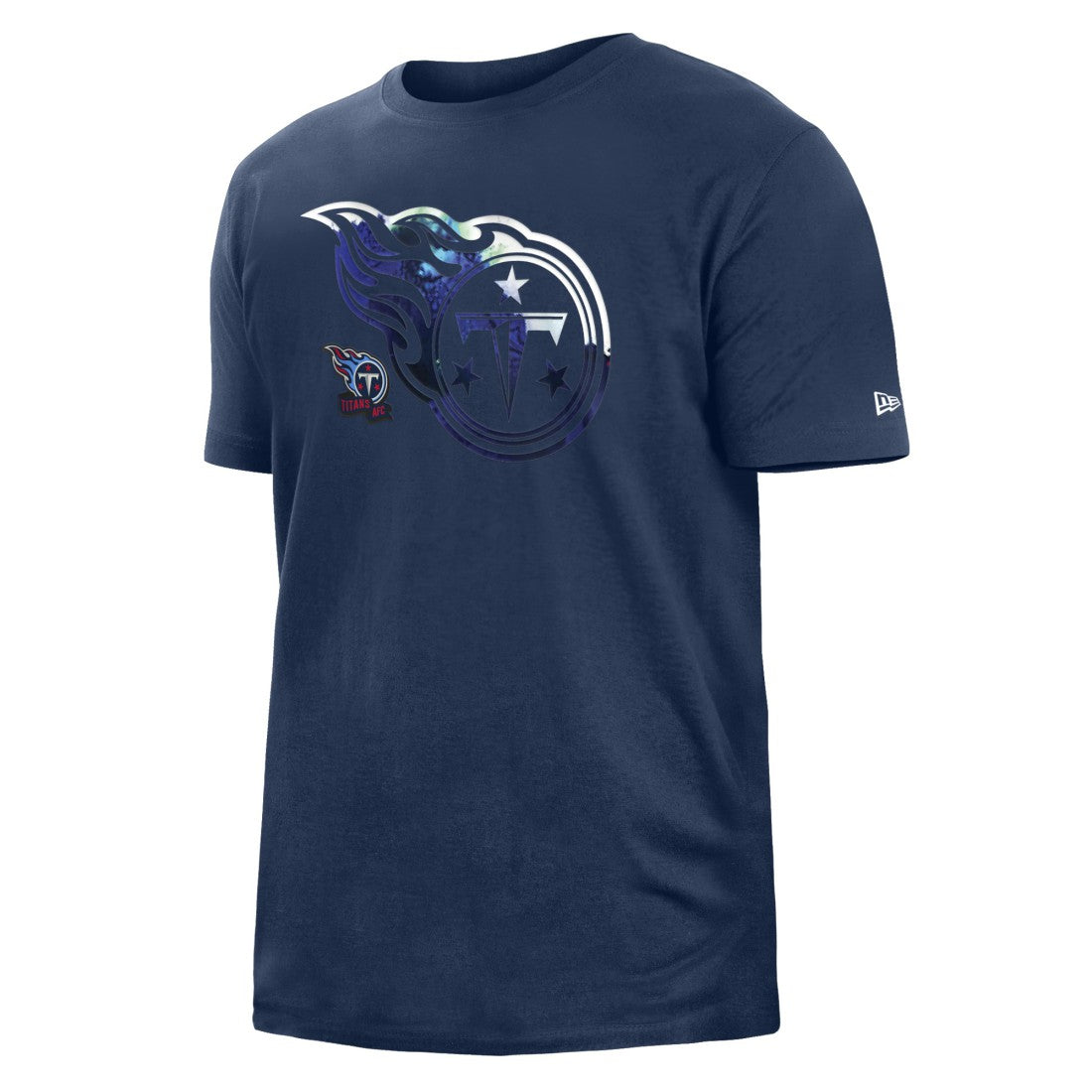 Tennessee Titans New Era 2022 Sideline Ink Dye T-Shirt - Navy sale