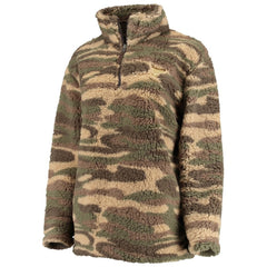 St. Louis Blues G-III Sports by Carl Banks Women's Sherpa Quarter-Zip Jacket - Camo Jackets