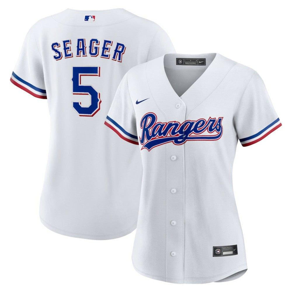 Corey Seager Texas Rangers Women's Home Replica Player Jersey White