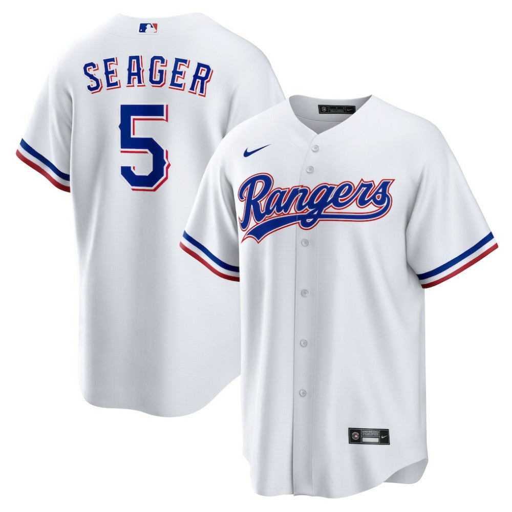 Corey Seager Texas Rangers Home Replica Player Jersey White