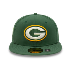 Green Bay Packers New Era Super Bowl XXXI Citrus Pop 59FIFTY Fitted Hat - Green discount