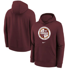 Washington Commanders Youth Alternate Logo Pullover Hoodie - Burgundy outlet