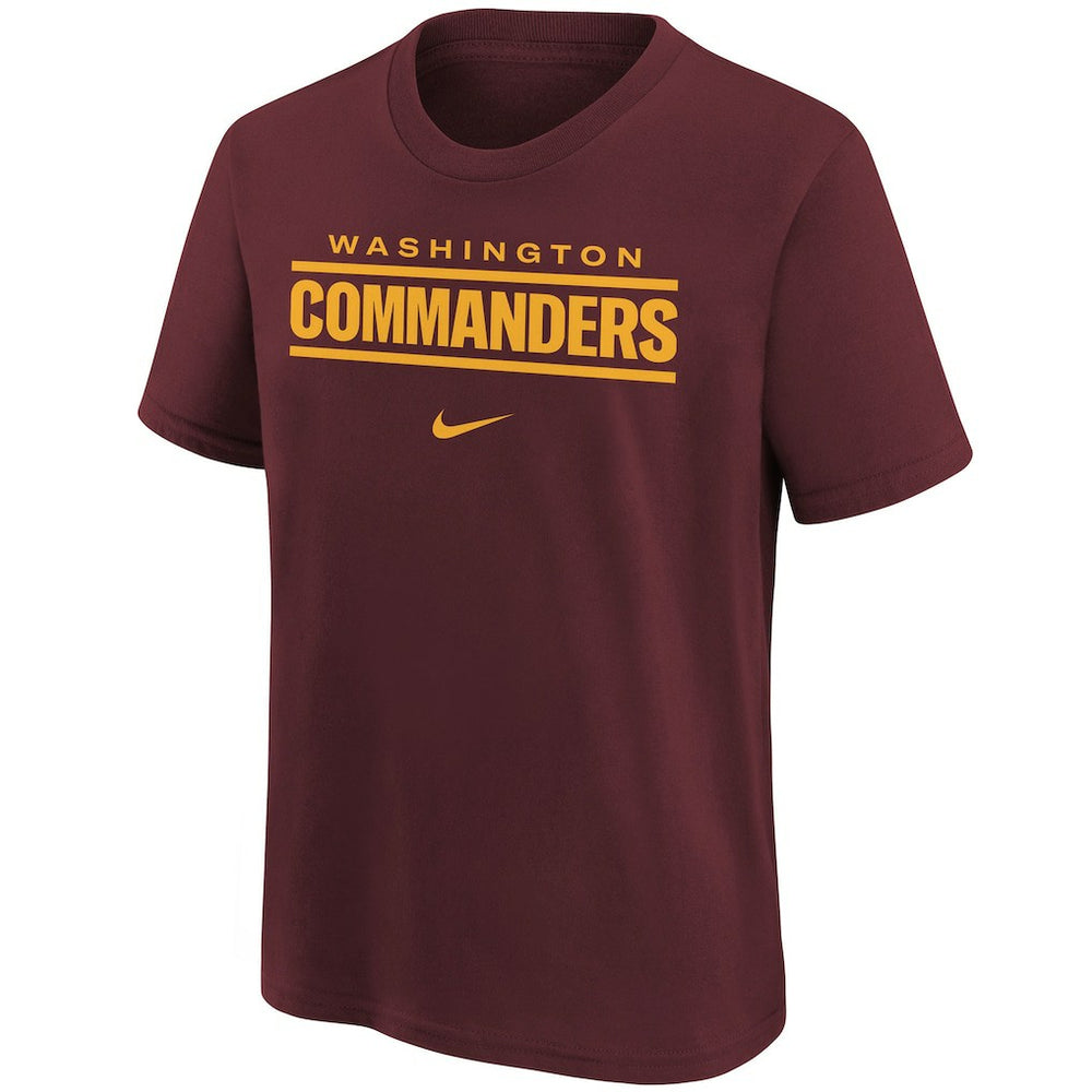 Washington Commanders Youth Wordmark T-Shirt - Burgundy sale