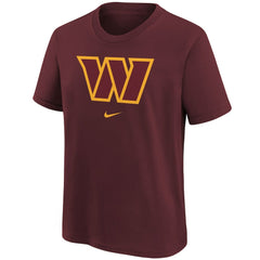 Washington Commanders Youth Team Logo T-Shirt - Burgundy for sale