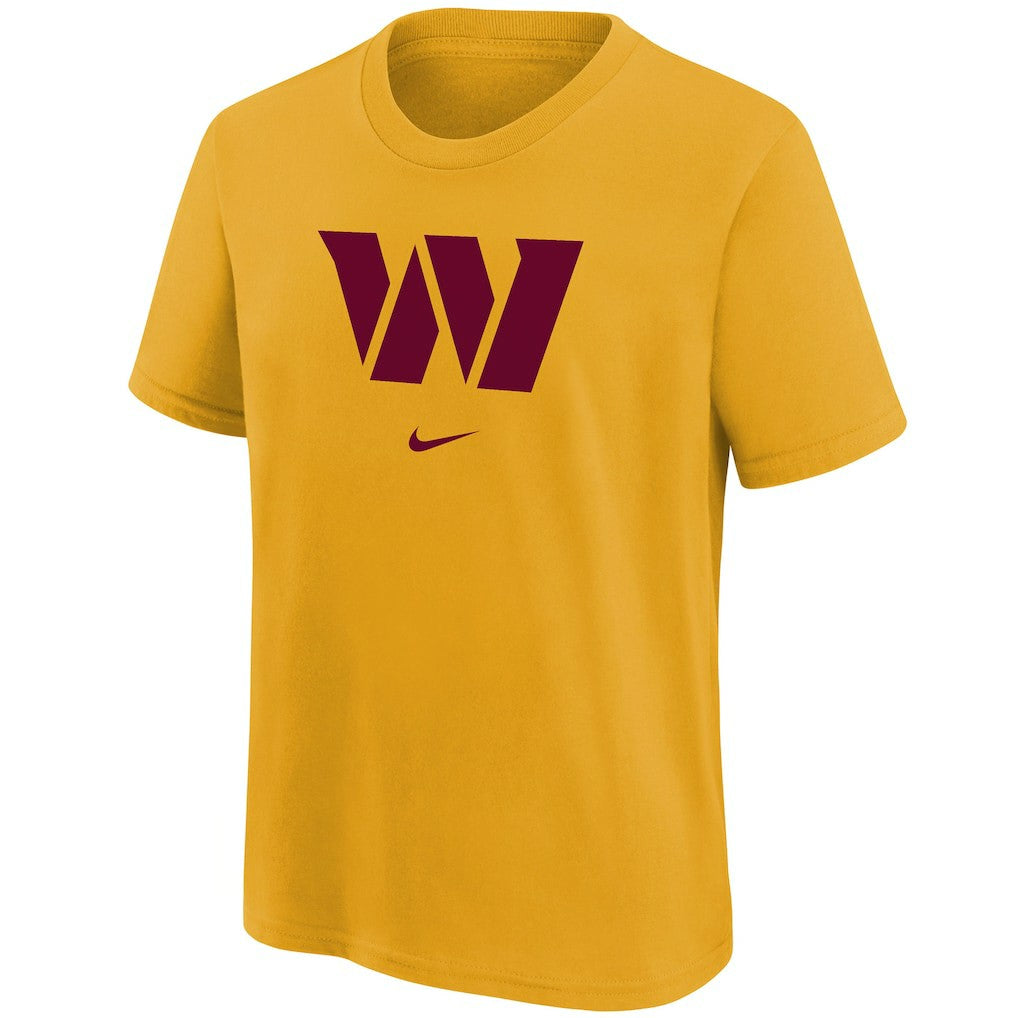 Washington Commanders Youth Team Logo T-Shirt - Gold for sale