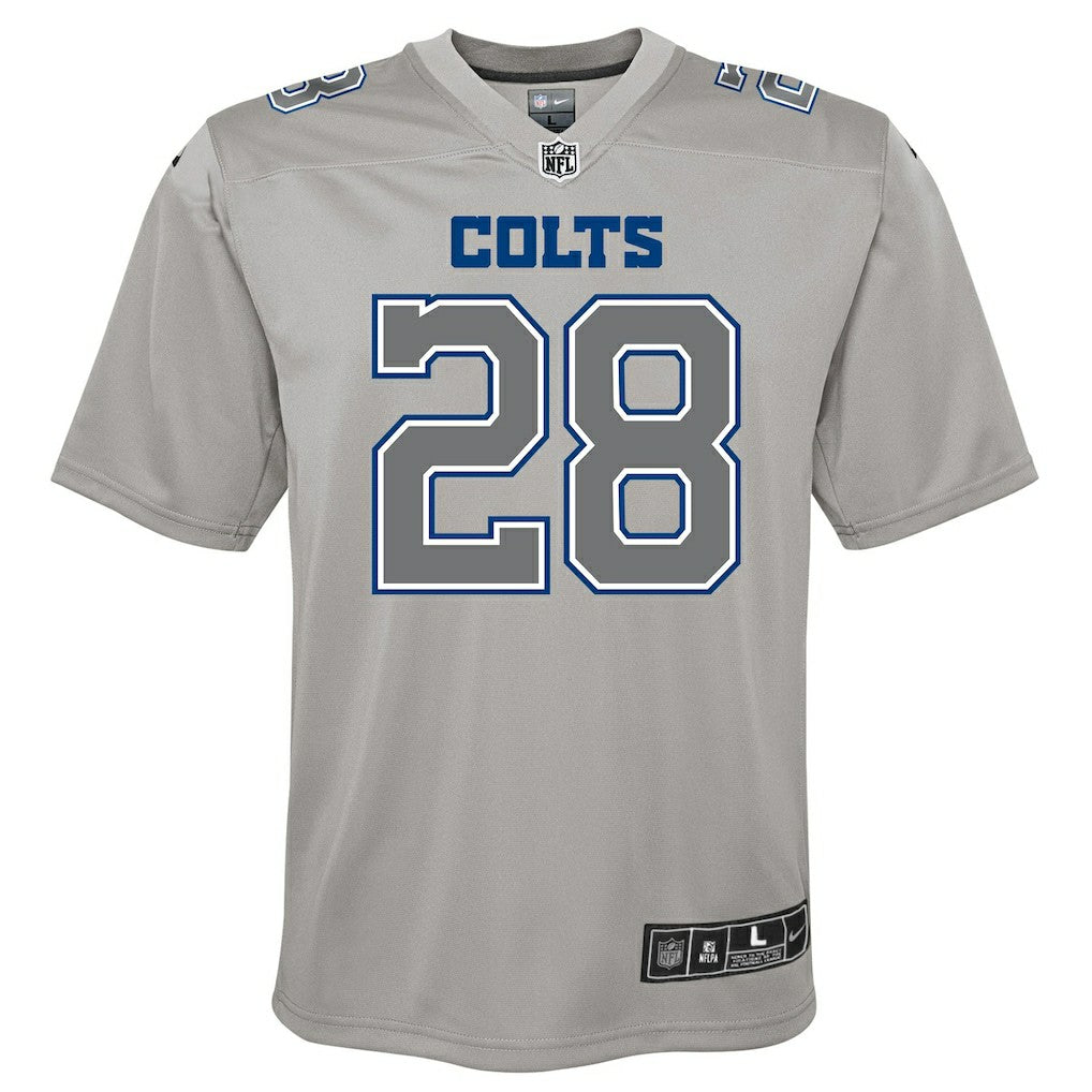 Jonathan Taylor Indianapolis Colts Youth Atmosphere Game Jersey - Gray for sale