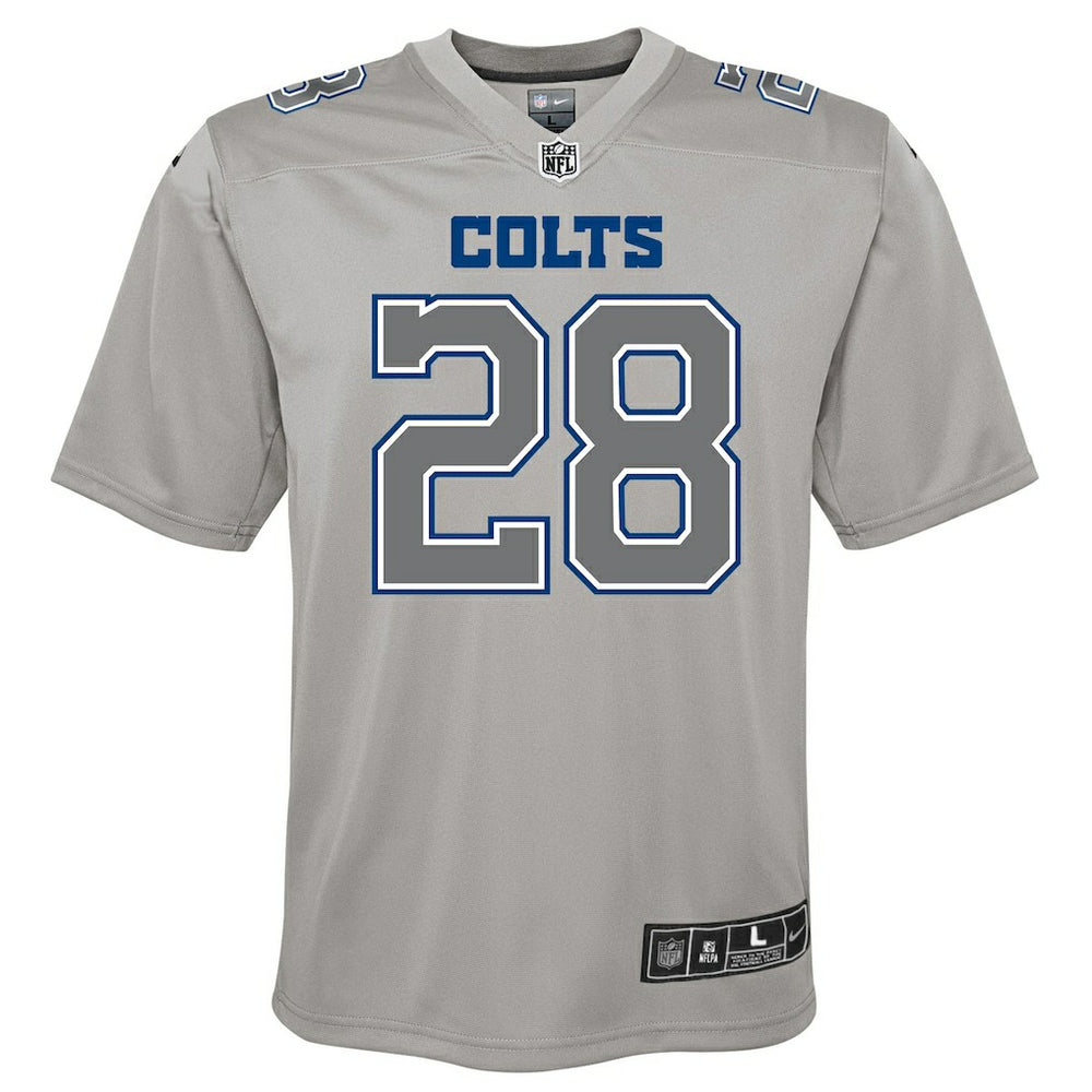 Jonathan Taylor Indianapolis Colts Youth Atmosphere Game Jersey - Gray for sale