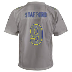 Matthew Stafford Los Angeles Rams Youth Atmosphere Game Jersey - Gray discount