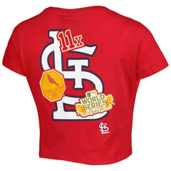 St. Louis Cardinals Women's Historic Champs T-Shirt Red