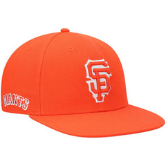 San Francisco Giants 2021 City Connect Captain Snapback Hat Orange