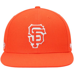 San Francisco Giants 2021 City Connect Captain Snapback Hat Orange