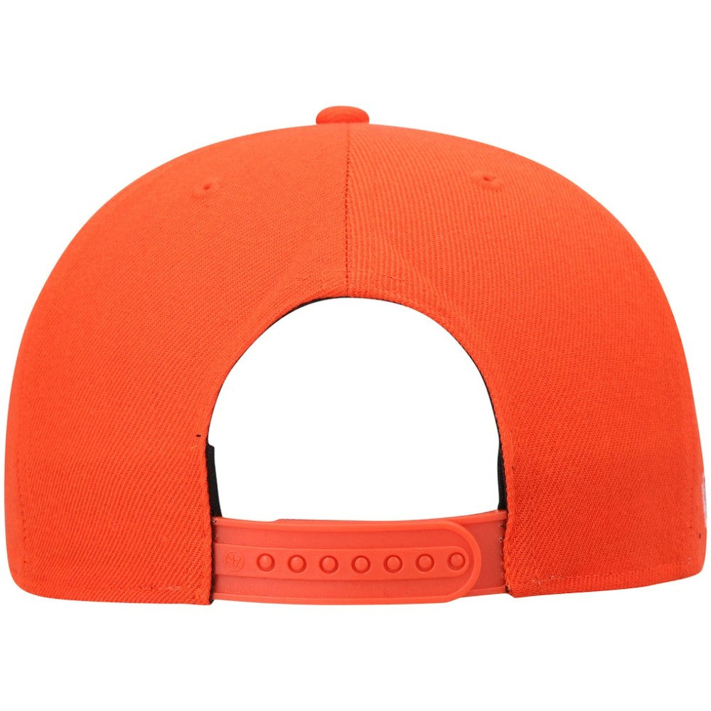 San Francisco Giants 2021 City Connect Captain Snapback Hat Orange