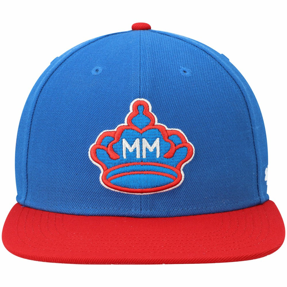 Miami Marlins 2021 City Connect Captain Snapback Hat Blue