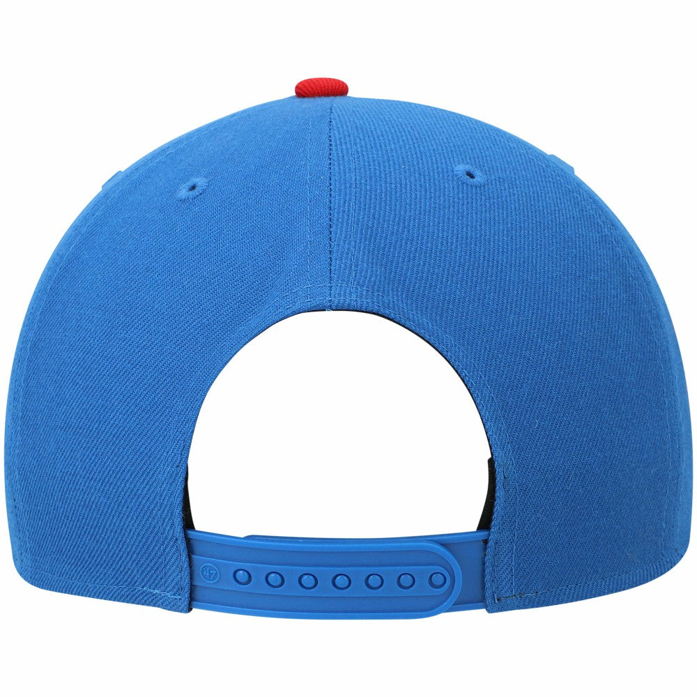 Miami Marlins 2021 City Connect Captain Snapback Hat Blue