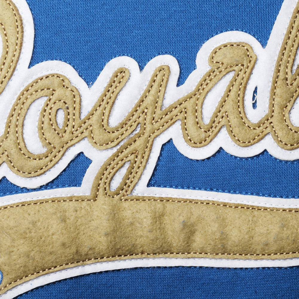 Kansas City Royals Soft as a Grape Women's Plus Size Side Split Pullover Hoodie Royal