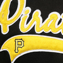 Pittsburgh Pirates Soft as a Grape Women's Plus Size Side Split Pullover Hoodie Black