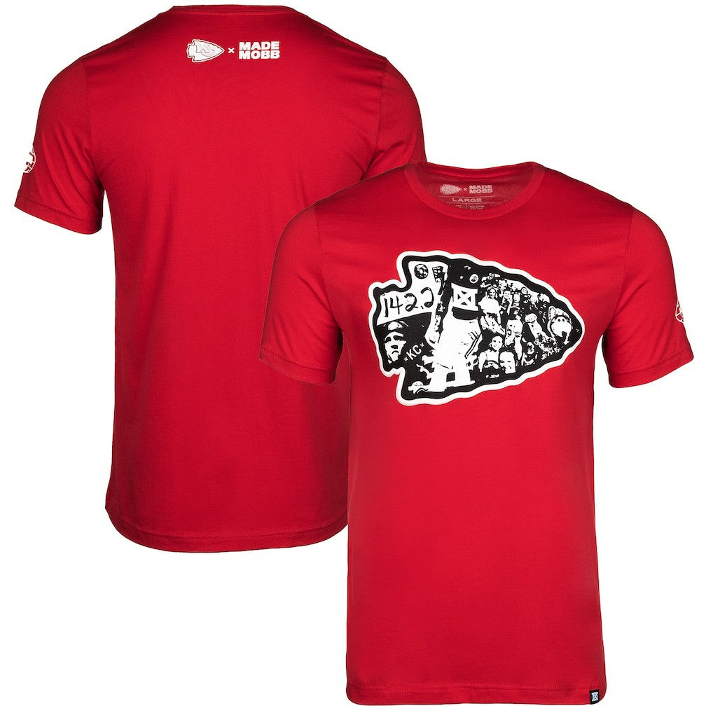 Kansas City Chiefs x MADE MOBB T-Shirt - Red outlet