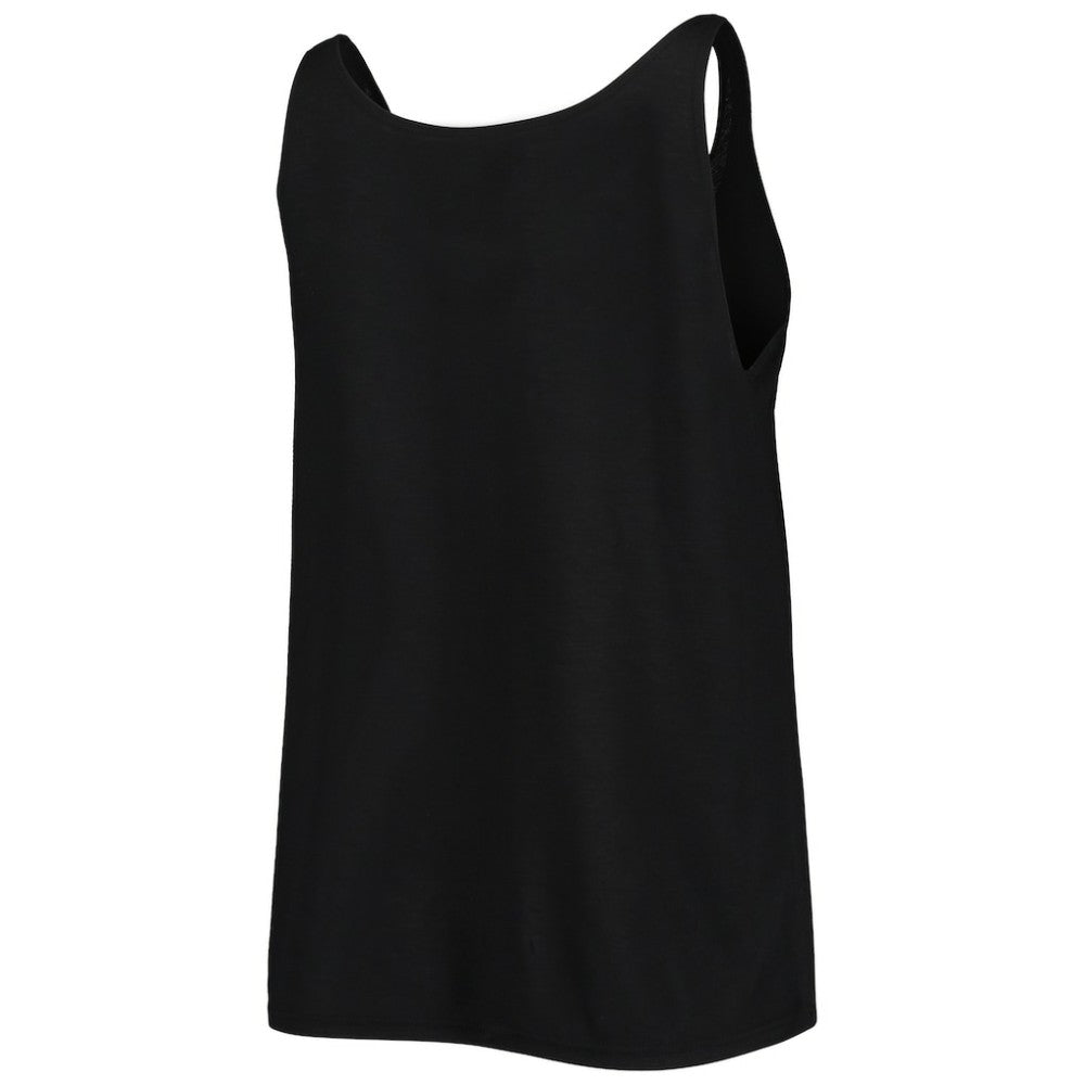 Colorado Rockies Soft as a Grape Women's Slouchy Tank Top Black