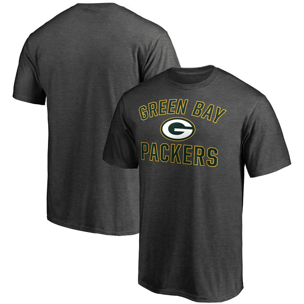 Green Bay Packers Victory Arch T-Shirt - Heather Charcoal outlet