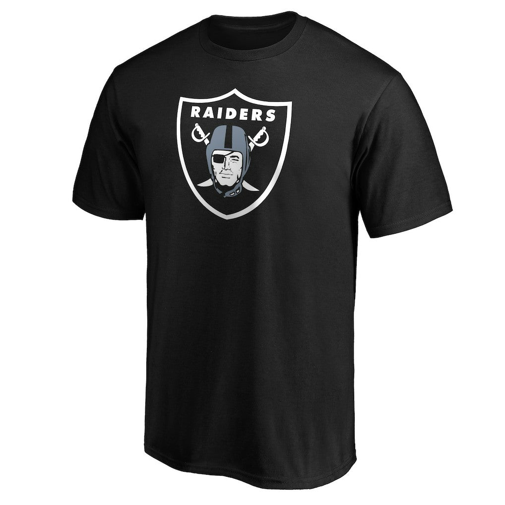 Las Vegas Raiders Primary Logo T-Shirt - Black sale