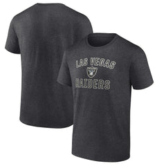 Las Vegas Raiders Victory Arch T-Shirt - Heather Charcoal discount
