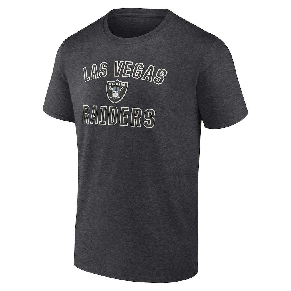 Las Vegas Raiders Victory Arch T-Shirt - Heather Charcoal discount