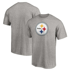 Pittsburgh Steelers Primary Logo T-Shirt - Heather Gray outlet