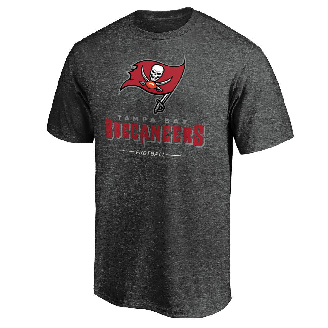 Tampa Bay Buccaneers Team Lockup T-Shirt - Charcoal outlet